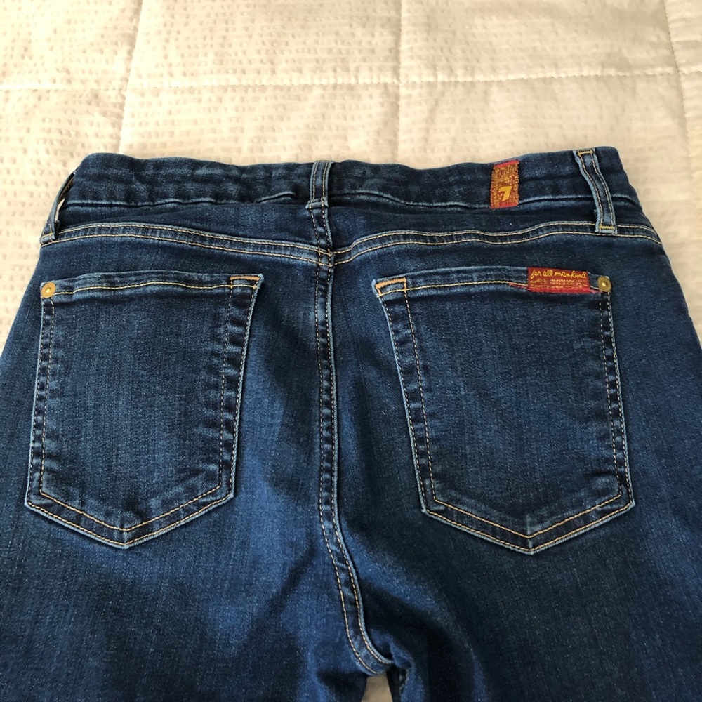 7 for all mankind size 27 skinny jeans - Picture 4 of 4